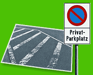 Parkplatzmarkierung