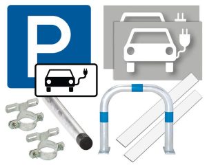 Elektro Parkplatz Ausrüstung